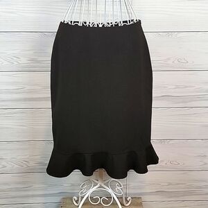 Alfani knee-length pencil skirt in brown Size  4